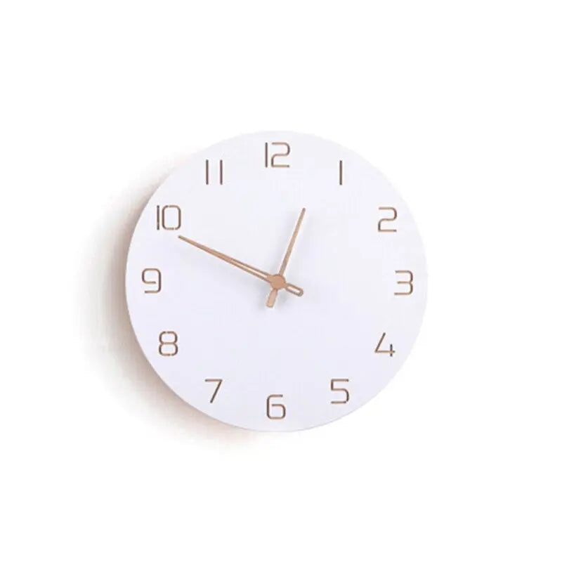 Scandinavian Style 3D Wooden Wall Clock - Elevate Your Decor with Elegance! clockncozy