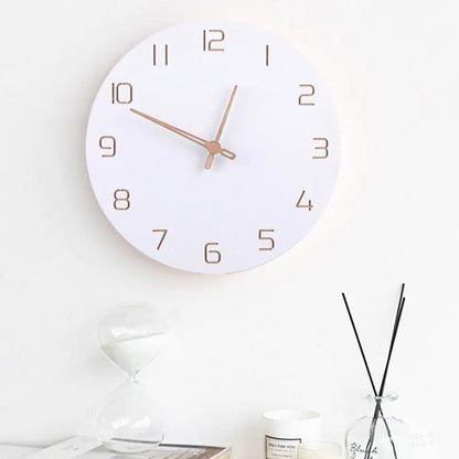 Scandinavian Style 3D Wooden Wall Clock - Elevate Your Decor with Elegance! clockncozy