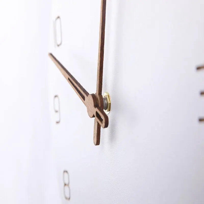 Scandinavian Style 3D Wooden Wall Clock - Elevate Your Decor with Elegance! clockncozy