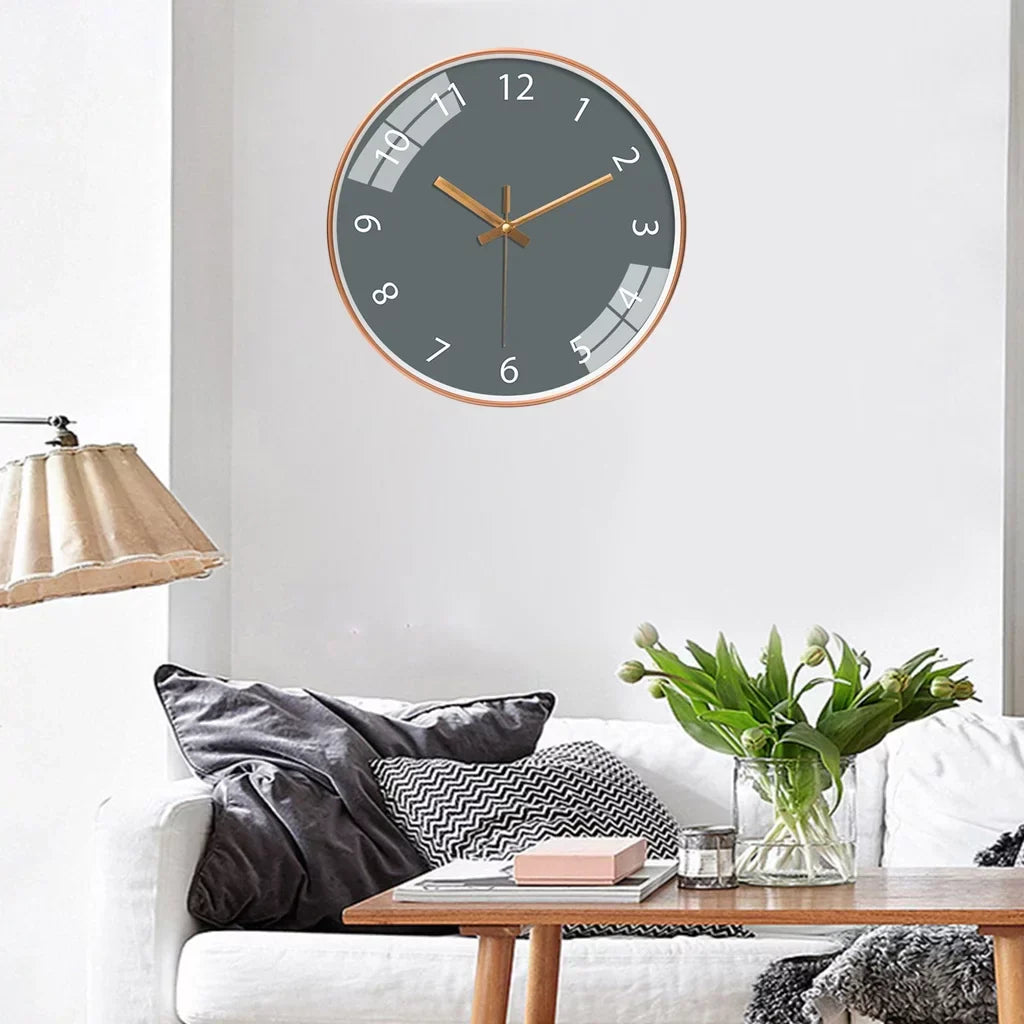 Serene Elegance Wall Clock DomuVibe