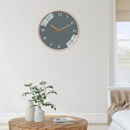 Serene Elegance Wall Clock DomuVibe