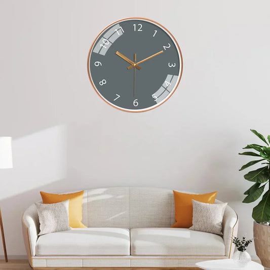 Serene Elegance Wall Clock DomuVibe