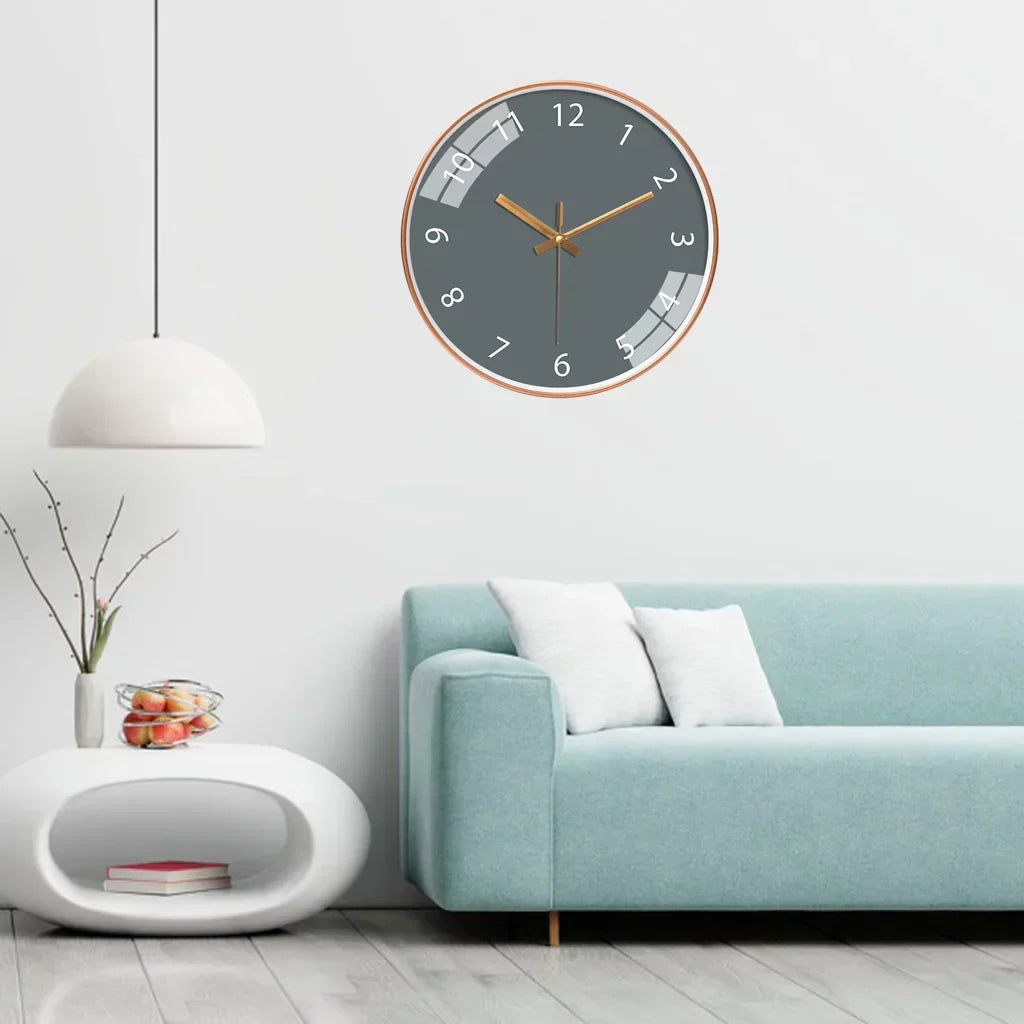 Serene Elegance Wall Clock DomuVibe