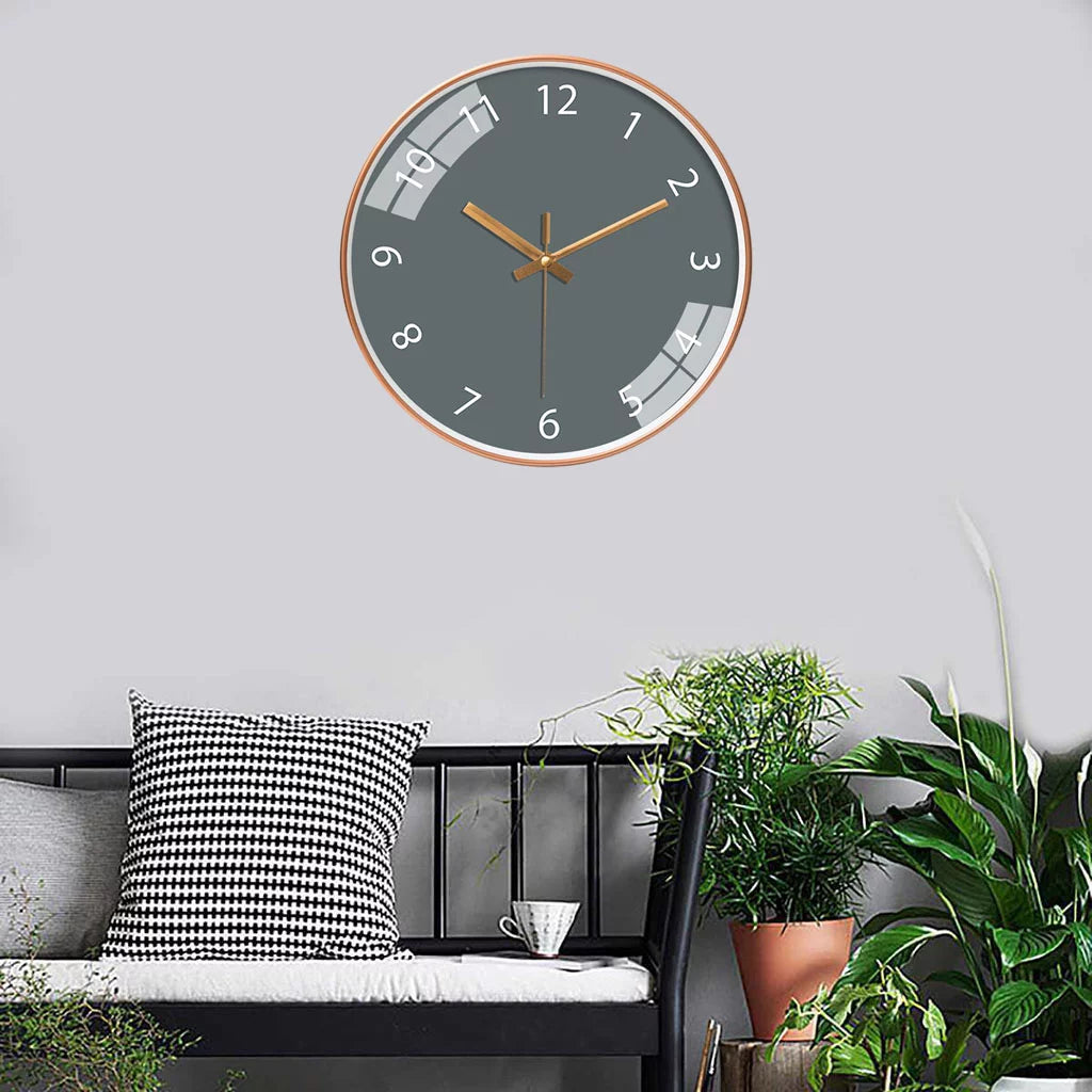 Serene Elegance Wall Clock DomuVibe